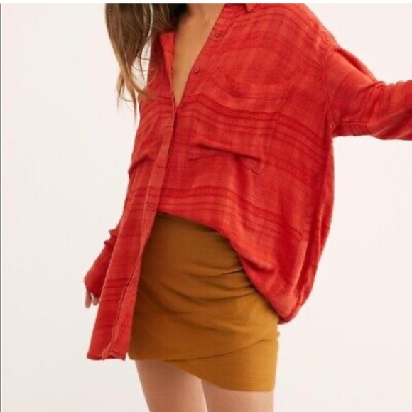 Free People That’s A Wrap mini skirt - Picture 5 of 5